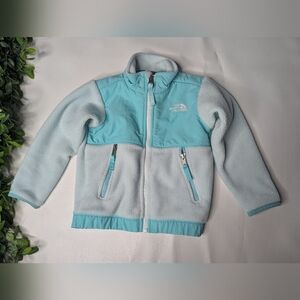 The North Face Denali Fleece Blue Teal Jacket Toddler 2T